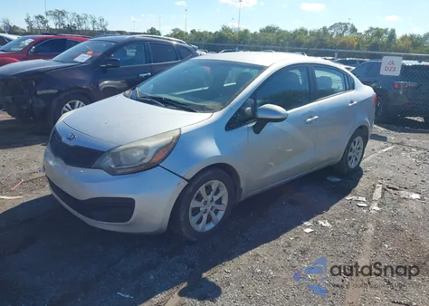 2014 Kia Rio Lx from USA, damaged, VIN KNADM4A30E6396406